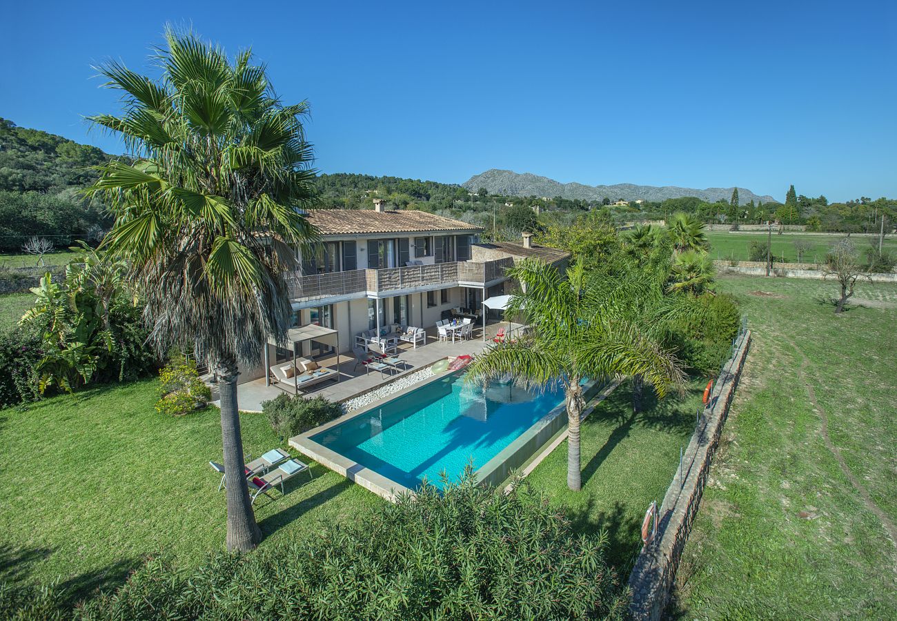 Villa en Pollensa - CHALET TEREU - RETIRO DE LUJO CON VISTAS A LA MONTAÑA