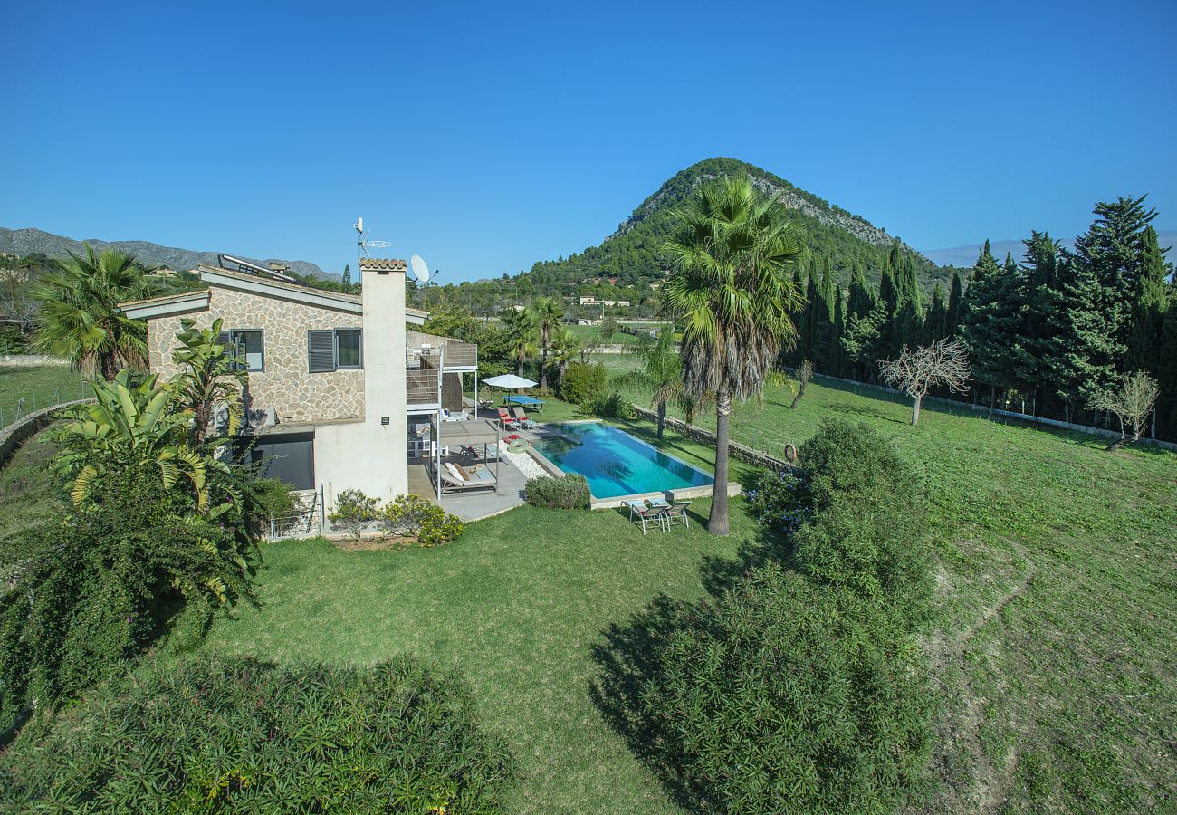 Villa en Pollensa - CHALET TEREU - RETIRO DE LUJO CON VISTAS A LA MONTAÑA