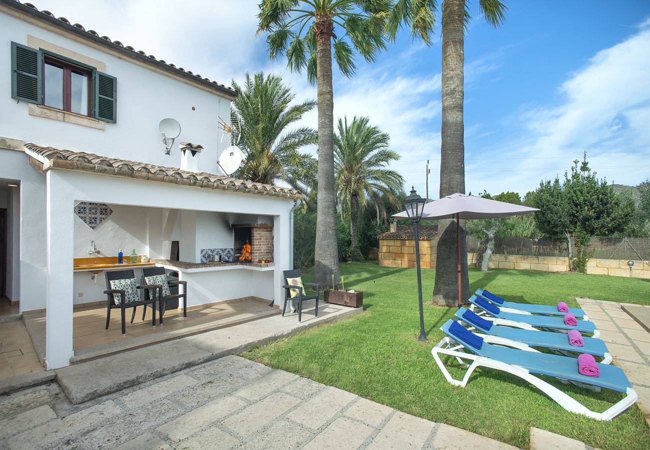 Villa en Pollensa / Pollença - CHALET CAN BARRIO - FAMILIA Y AMIGOS