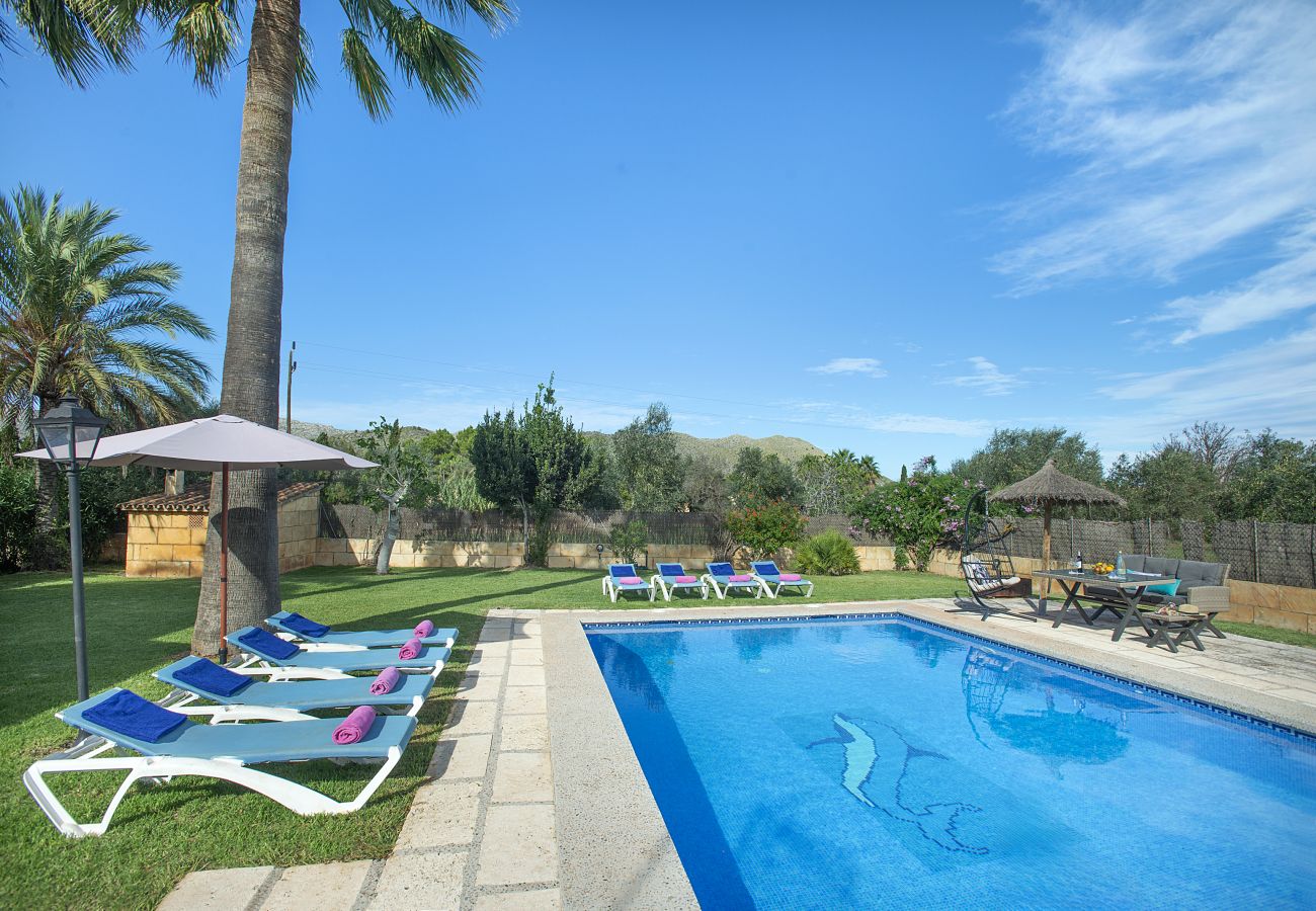 Villa en Pollensa / Pollença - CHALET CAN BARRIO - FAMILIA Y AMIGOS