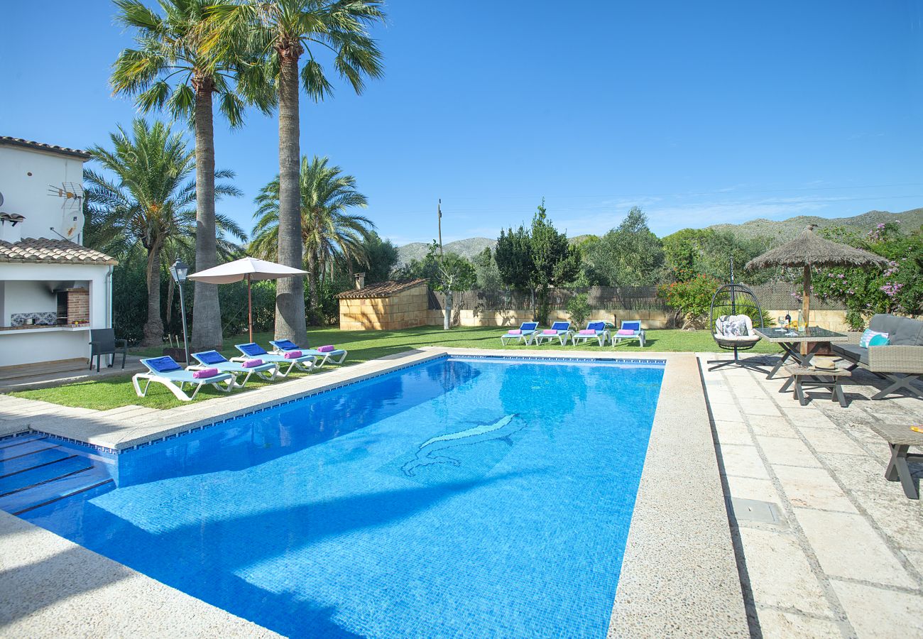 Villa en Pollensa / Pollença - CHALET CAN BARRIO - FAMILIA Y AMIGOS