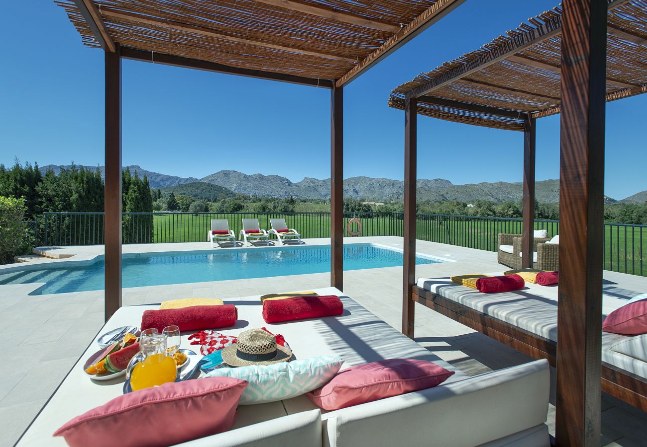 Villa à Pollensa -  CHALET SIQUIER - RETRAITE DE LUXE AVEC VUE SUR LA MONTAGNE