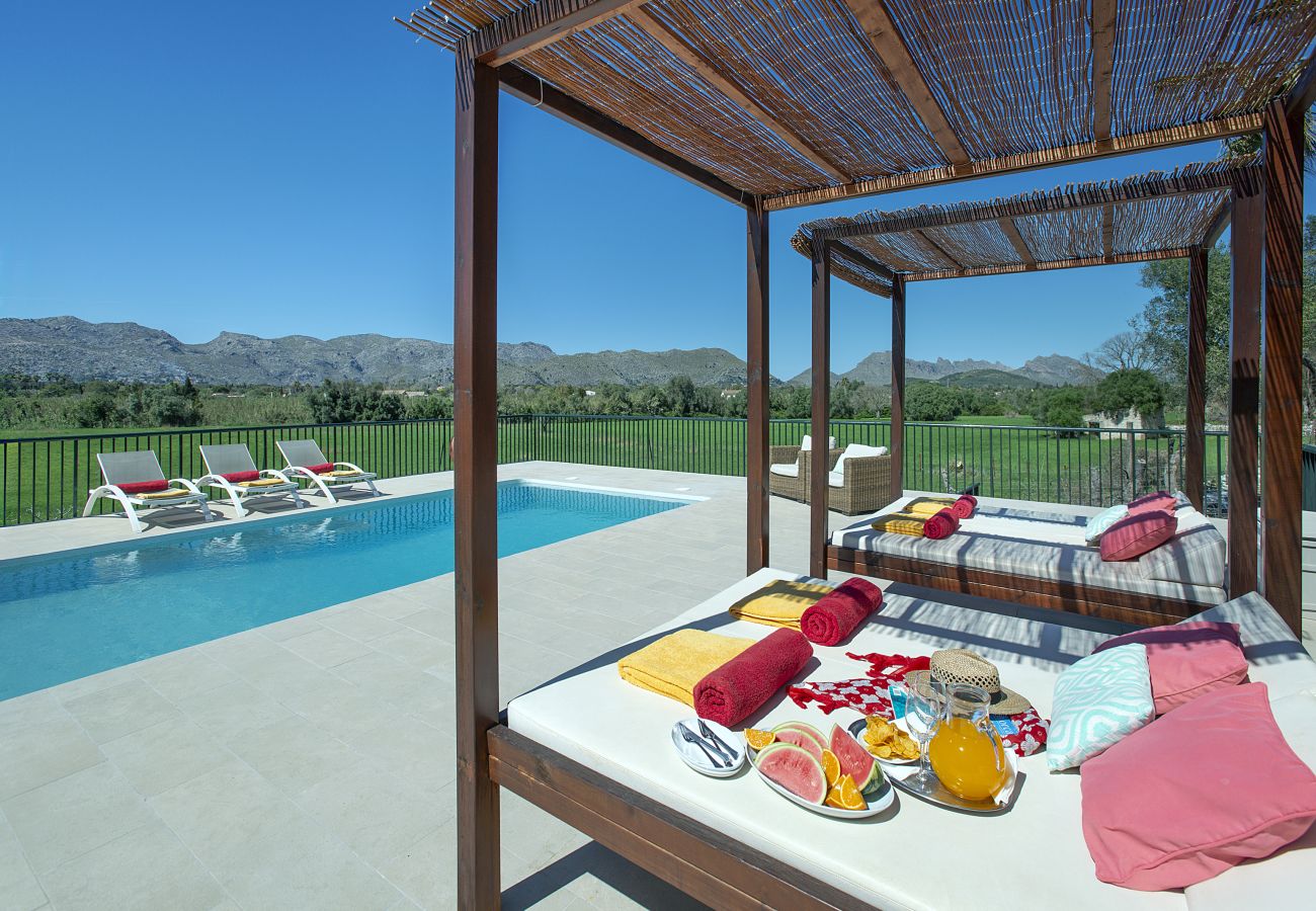 Villa à Pollensa -  CHALET SIQUIER - RETRAITE DE LUXE AVEC VUE SUR LA MONTAGNE