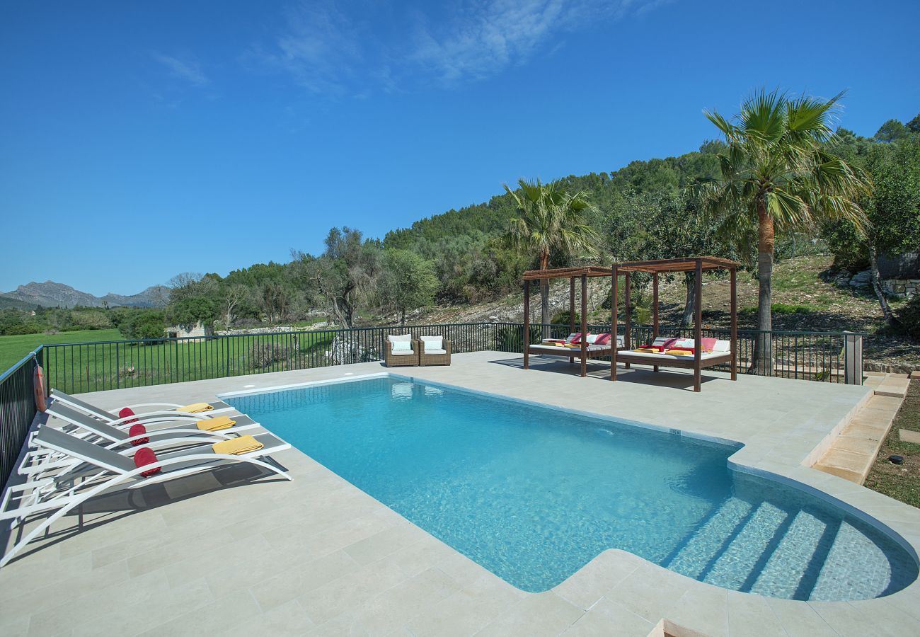 Villa à Pollensa -  CHALET SIQUIER - RETRAITE DE LUXE AVEC VUE SUR LA MONTAGNE