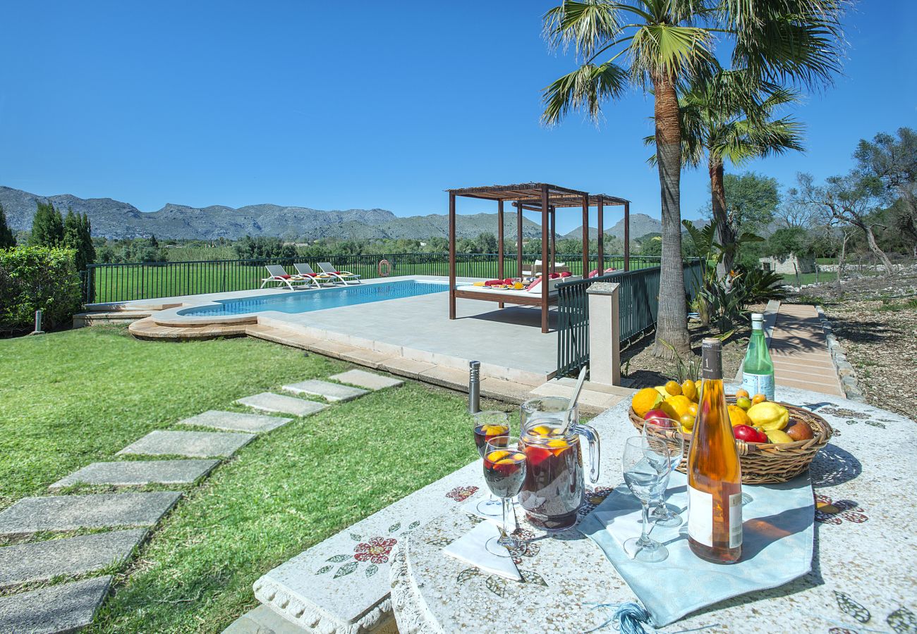 Villa à Pollensa -  CHALET SIQUIER - RETRAITE DE LUXE AVEC VUE SUR LA MONTAGNE