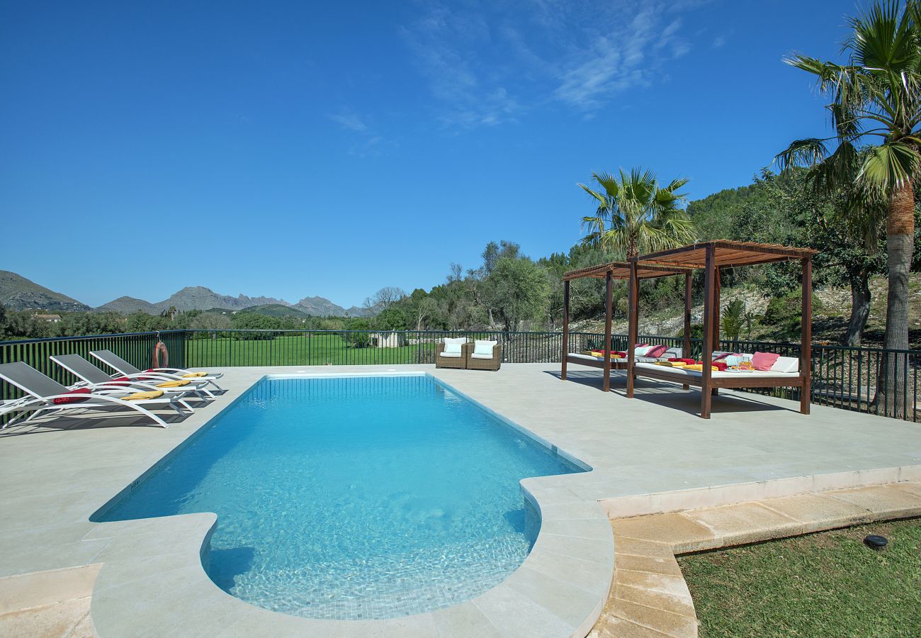 Villa à Pollensa -  CHALET SIQUIER - RETRAITE DE LUXE AVEC VUE SUR LA MONTAGNE