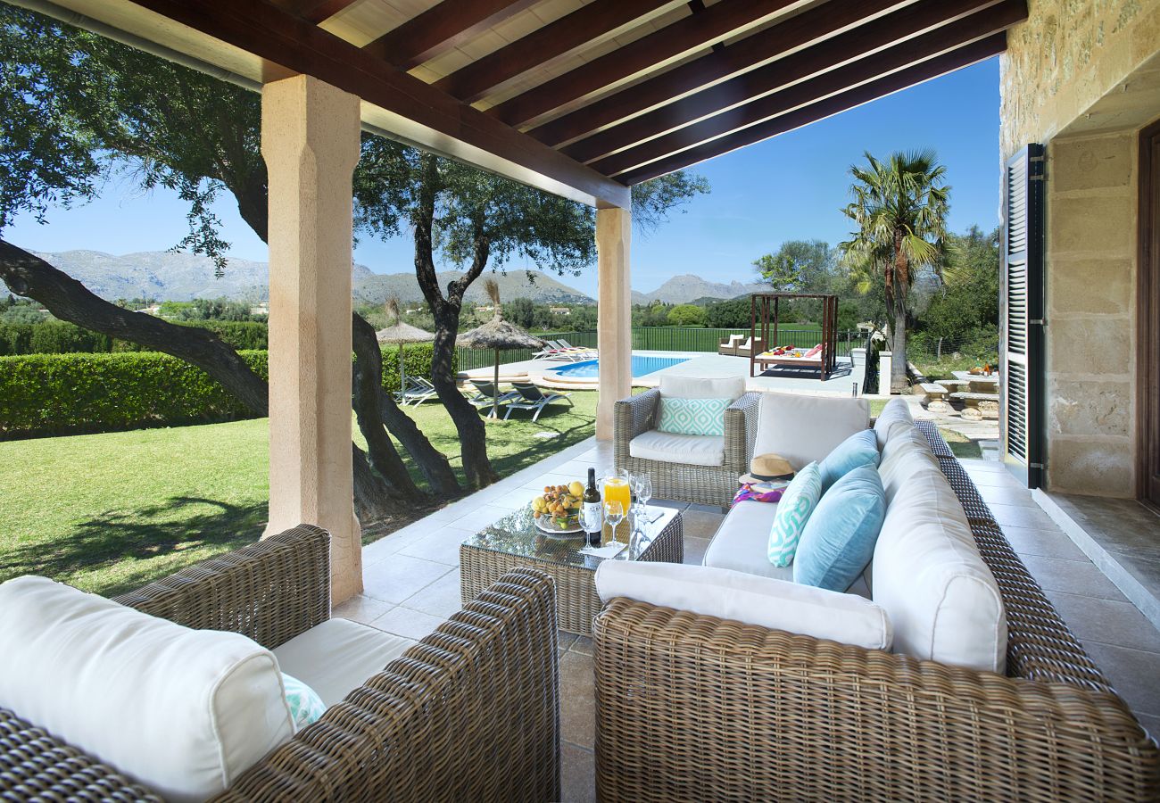 Villa à Pollensa -  CHALET SIQUIER - RETRAITE DE LUXE AVEC VUE SUR LA MONTAGNE
