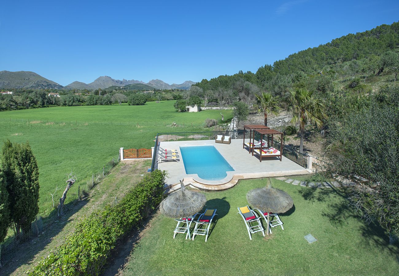 Villa à Pollensa -  CHALET SIQUIER - RETRAITE DE LUXE AVEC VUE SUR LA MONTAGNE