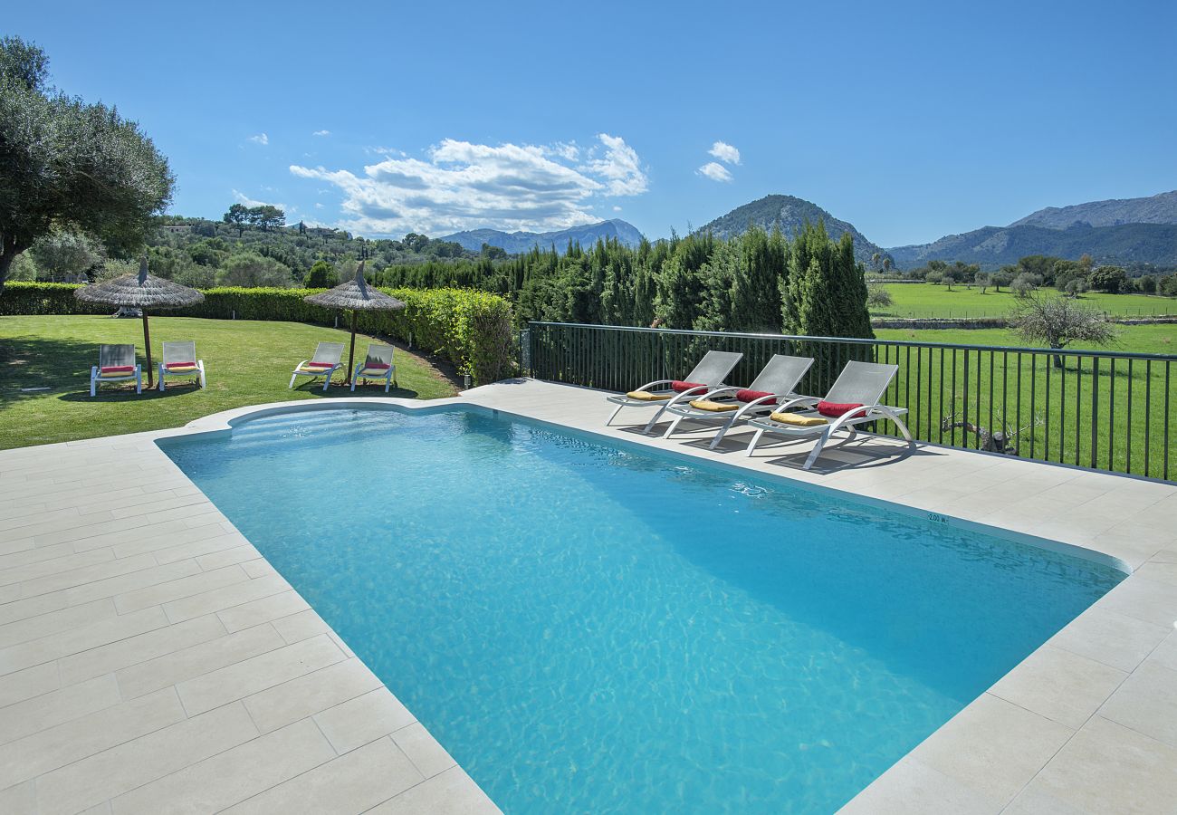 Villa à Pollensa -  CHALET SIQUIER - RETRAITE DE LUXE AVEC VUE SUR LA MONTAGNE