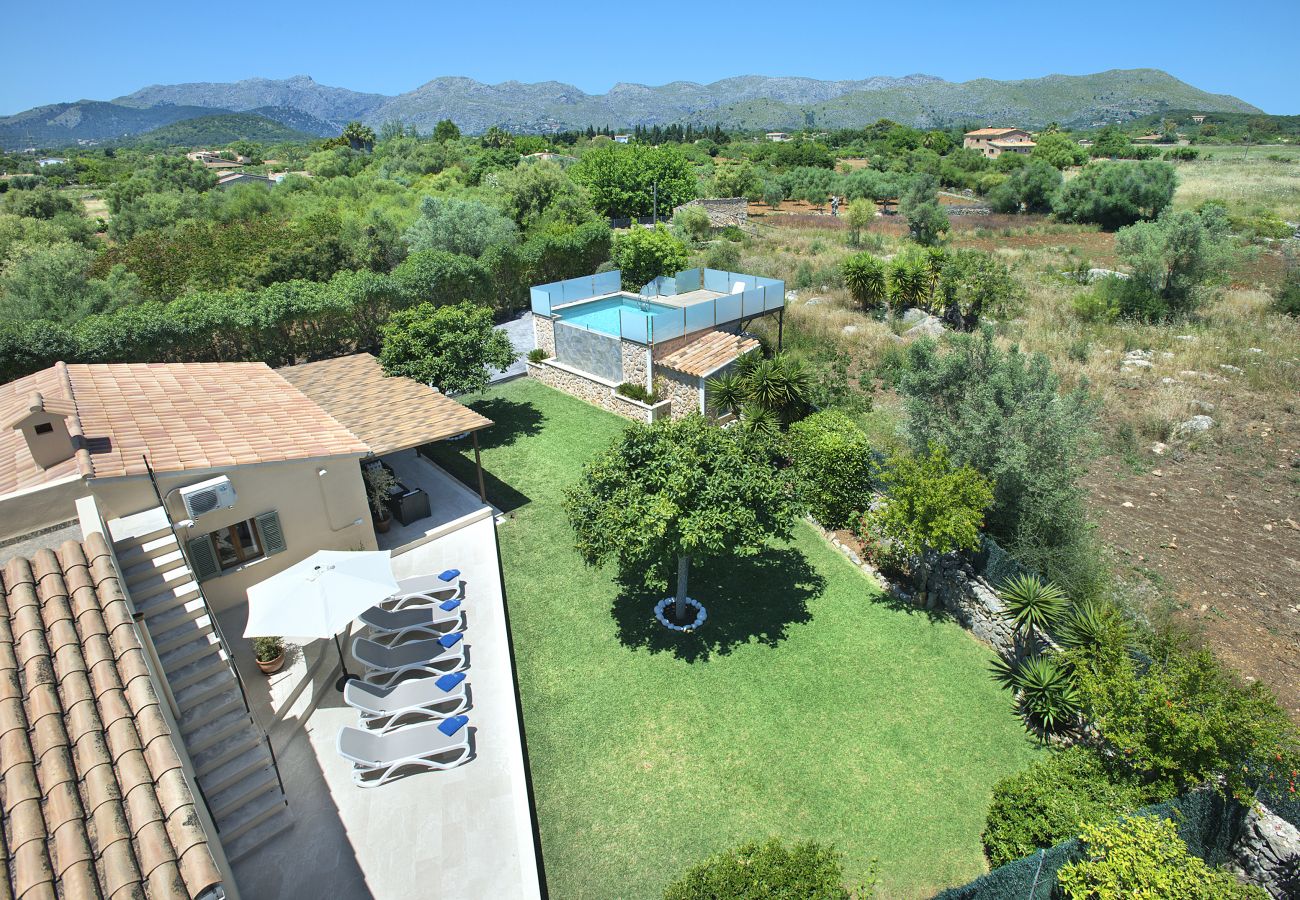 Villa à Pollensa - CHALET RAFALE - 5 MIN EN VOITURE DE LA PLAGE