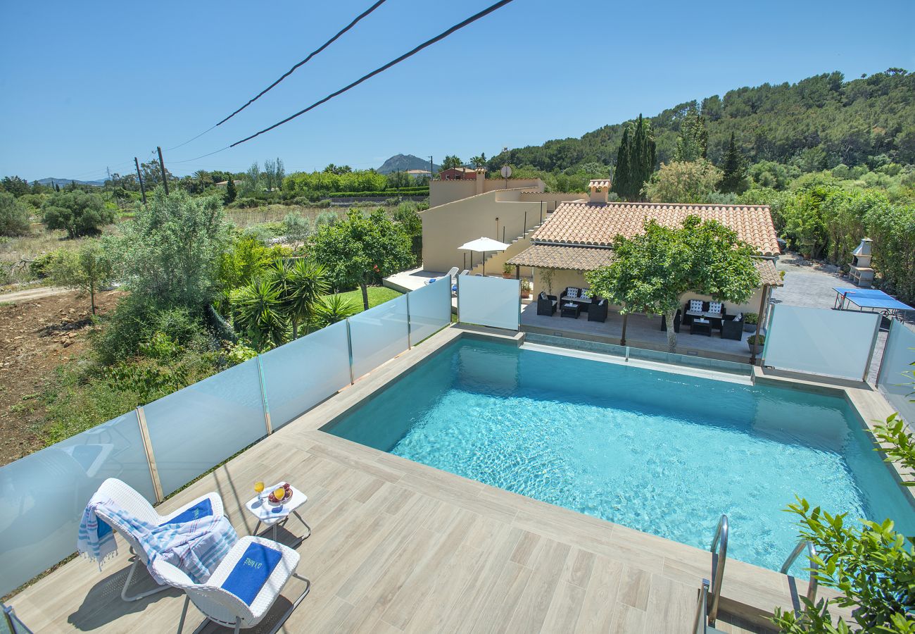 Villa à Pollensa - CHALET RAFALE - 5 MIN EN VOITURE DE LA PLAGE