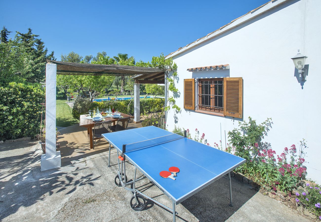 Villa à Puerto Pollensa - CHALET LLENAIRE PETIT - 3 MIN EN VOITURE DE LA PLAGE