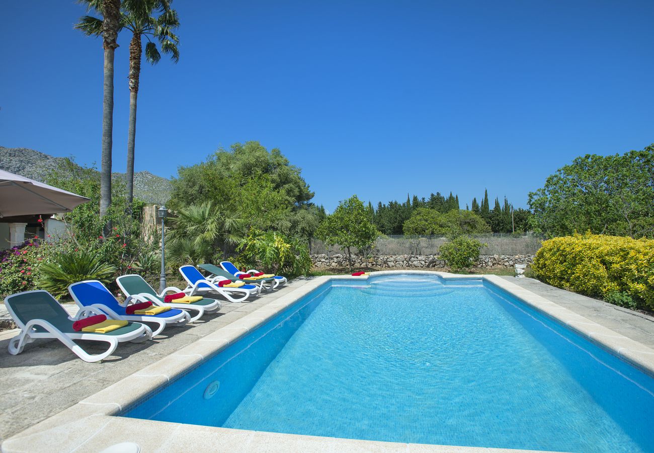 Villa à Pollensa - CHALET SALAS - 15 MIN DE MARCHE DE LA VIEILLE VILLE