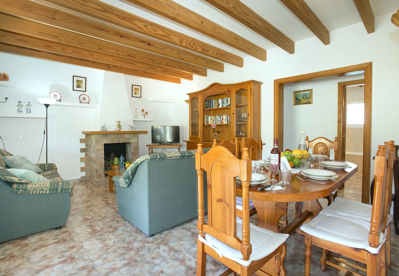 Villa à Pollensa - CHALET SALAS - 15 MIN DE MARCHE DE LA VIEILLE VILLE