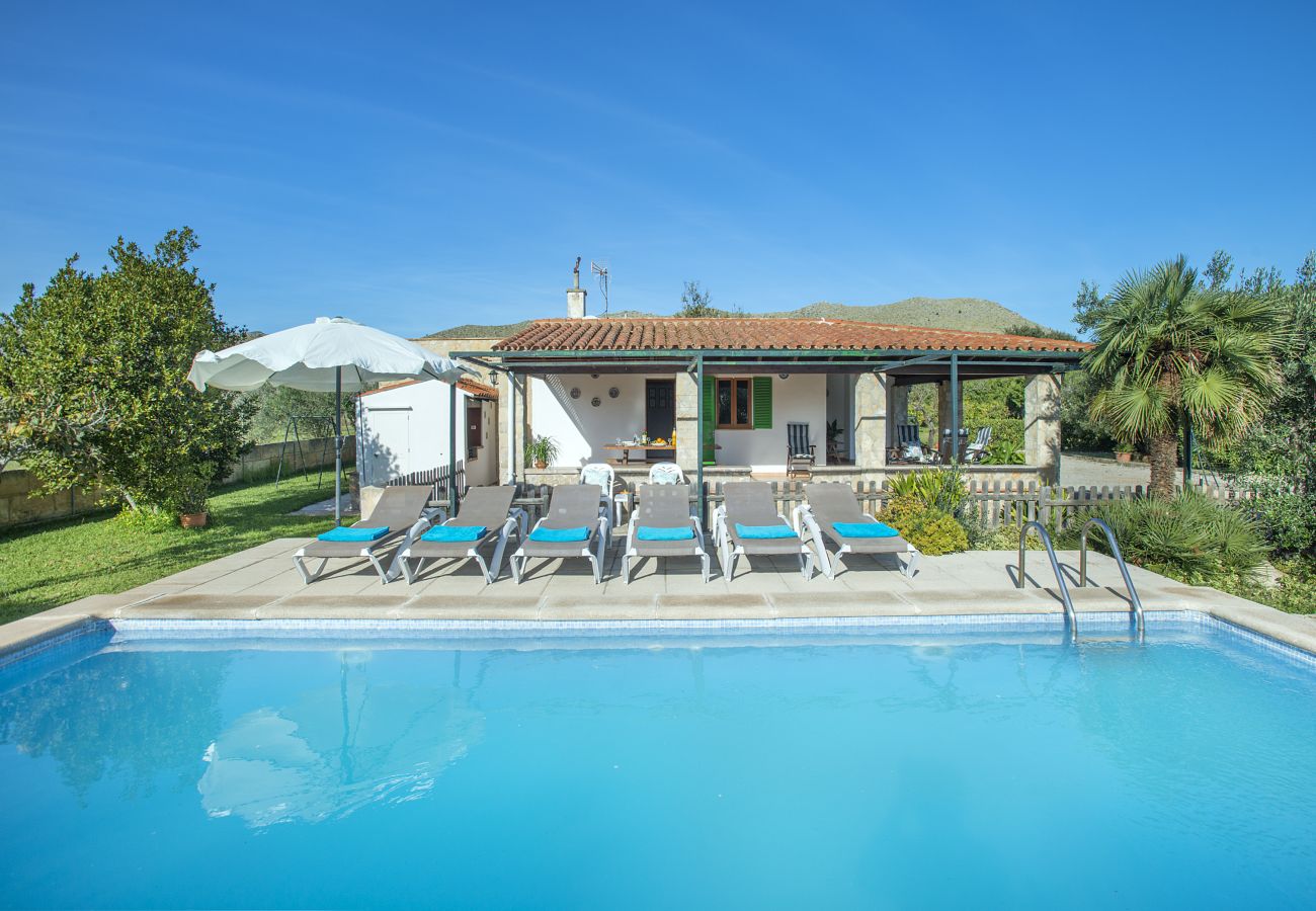 Villa à Puerto Pollensa - CHALET FINQUITA - SÉJOUR RUSTIQUE