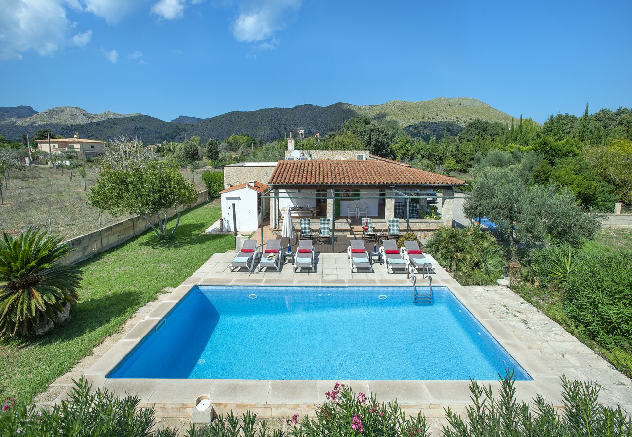 Villa à Puerto Pollensa - CHALET FINQUITA - SÉJOUR RUSTIQUE