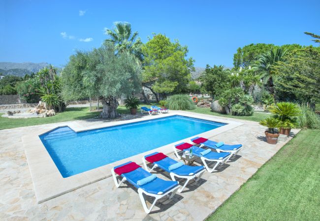 Villa à Pollensa - CHALET CAN POU - VACANCES DE LUXE DANS LES JARDINS ROYAUX Villa à Pollensa - CHALET CAN POU - VACANCES DE LUXE DANS LES JARDINS ROYAUX