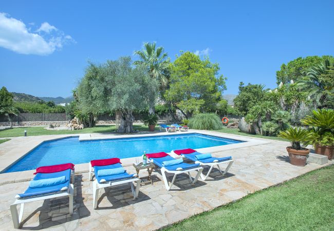 Villa à Pollensa - CHALET CAN POU - VACANCES DE LUXE DANS LES JARDINS ROYAUX Villa à Pollensa - CHALET CAN POU - VACANCES DE LUXE DANS LES JARDINS ROYAUX