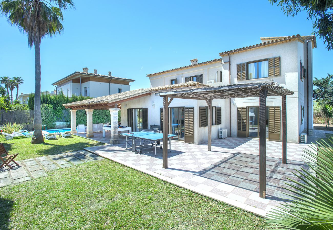 Villa à Puerto Pollensa - CHALET LLENAIRE GRAN - 3 MIN À PIED DE LA PLAGE