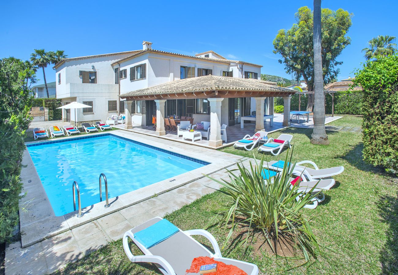 Villa à Puerto Pollensa - CHALET LLENAIRE GRAN - 3 MIN À PIED DE LA PLAGE