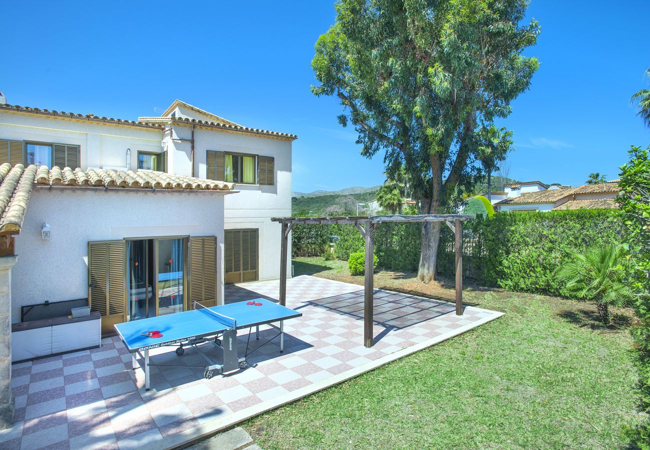 Villa à Puerto Pollensa - CHALET LLENAIRE GRAN - 3 MIN À PIED DE LA PLAGE