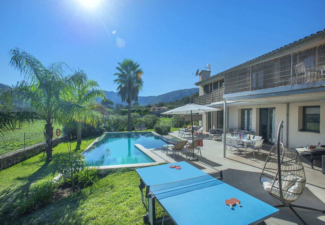 Villa à Pollensa - CHALET TEREU - RETRAITE DE LUXE AVEC VUE SUR LA MONTAGNE