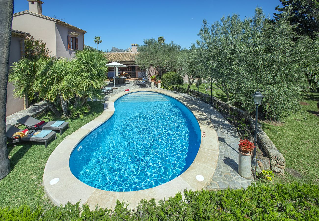 Villa in Pollensa - VILLA SUAVET PETIT - FAMILY AND FRIENDS 