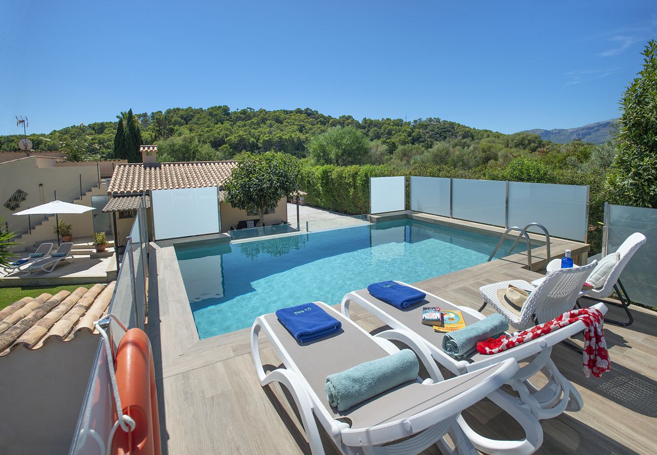 Villa in Pollensa - VILLA RAFALE - 5 MIN DRIVE TO THE BEACH