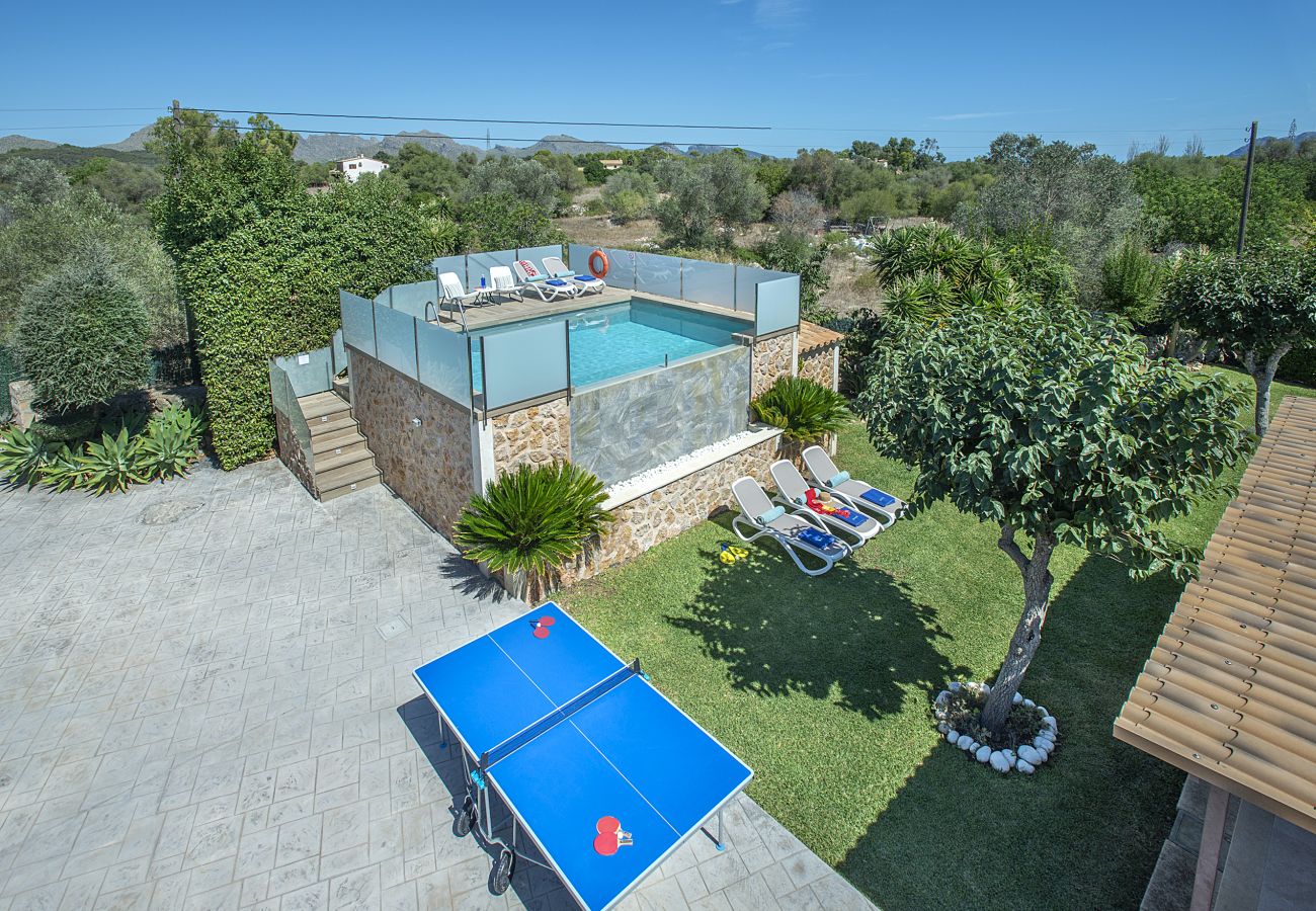 Villa in Pollensa - VILLA RAFALE - 5 MIN DRIVE TO THE BEACH