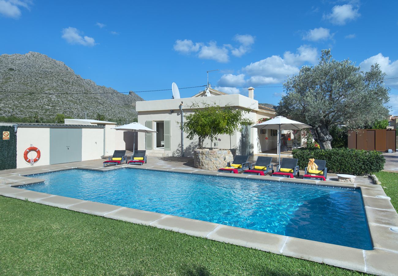 Villa in Puerto Pollensa - VILLA BERNAT - 10 MIN WALK TO THE BEACH