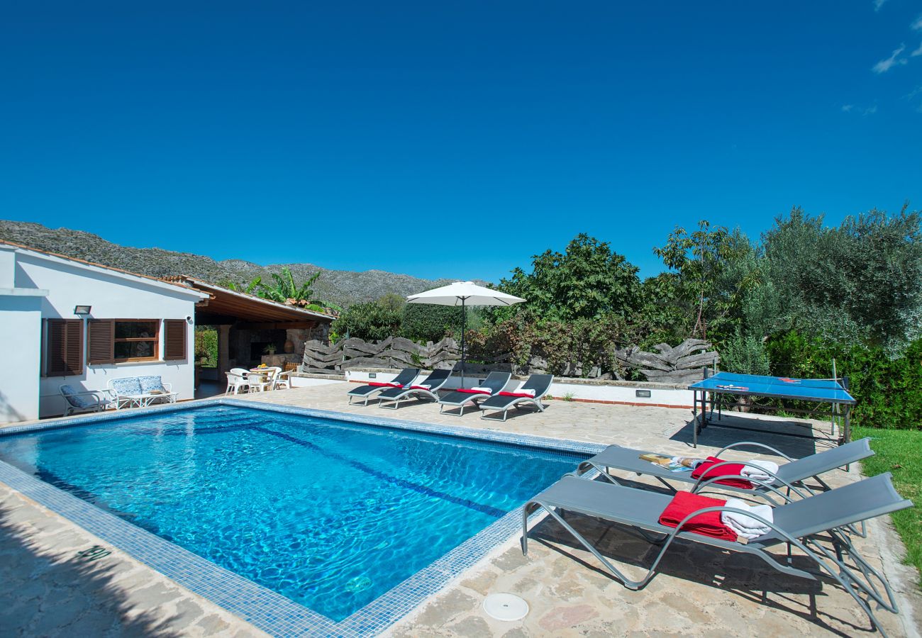 Villa in Pollensa - VILLA MARCH - 10 MIN WALK TO THE OLD TOWN