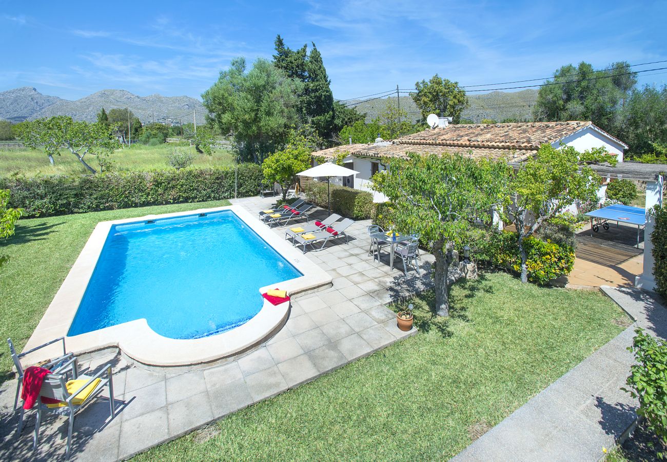 Villa in Puerto Pollensa - VILLA LLENAIRE PETIT - 3 MIN DRIVE TO THE BEACH