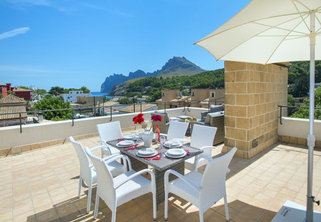 Villa in Cala Sant Vicenç - VILLA ESTRELLA DE MAR - 3 MIN WALK TO THE BEACH Villa in Cala Sant Vicenç - VILLA ESTRELLA DE MAR - 3 MIN WALK TO THE BEACH