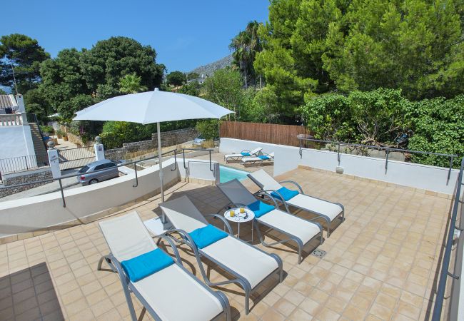 Villa in Cala Sant Vicenç - VILLA ESTRELLA DE MAR - 3 MIN WALK TO THE BEACH Villa in Cala Sant Vicenç - VILLA ESTRELLA DE MAR - 3 MIN WALK TO THE BEACH