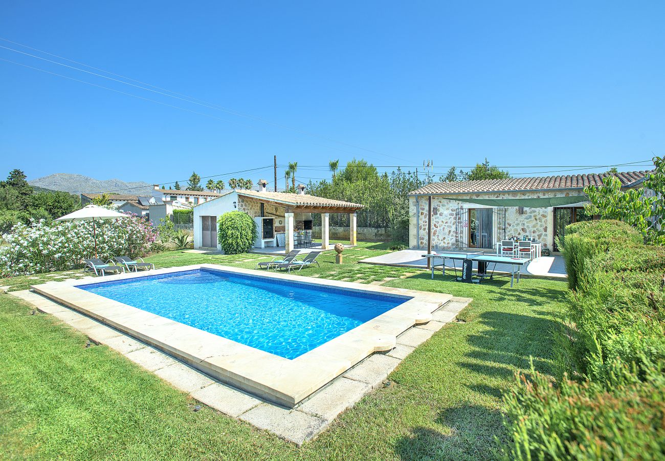 Villa in Pollensa - VILLA PENASO - PRIVATE POOL AND HEAVENLY GARDEN