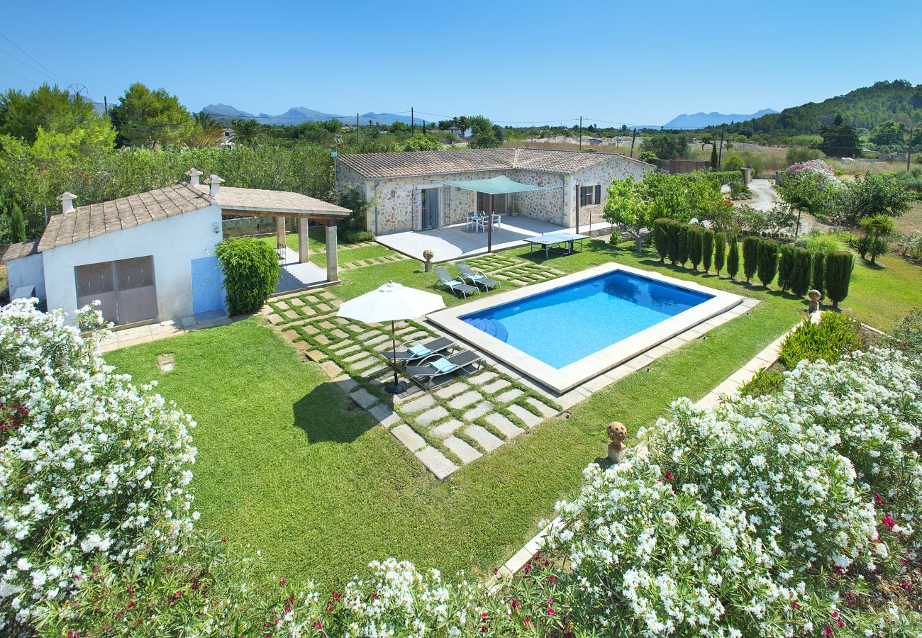 Villa in Pollensa - VILLA PENASO - PRIVATE POOL AND HEAVENLY GARDEN