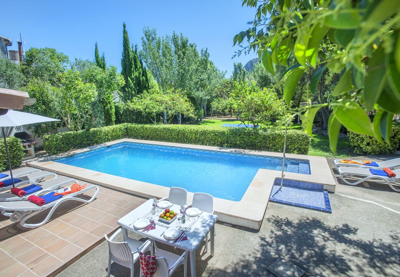 Villa in Pollensa - VILLA PLOMER - 2 MIN WALK TO THE OLD TOWN