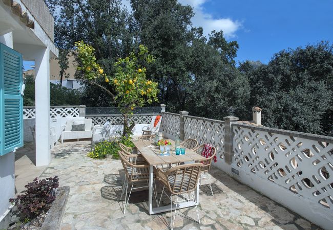 Villa in Cala Sant Vicenç - VILLA BEACH HOUSE MAGDALENA - 5 MIN WALK TO THE BEACH Villa in Cala Sant Vicenç - VILLA BEACH HOUSE MAGDALENA - 5 MIN WALK TO THE BEACH