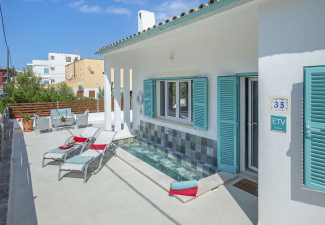 Villa in Cala Sant Vicenç - VILLA BEACH HOUSE MAGDALENA - 5 MIN WALK TO THE BEACH Villa in Cala Sant Vicenç - VILLA BEACH HOUSE MAGDALENA - 5 MIN WALK TO THE BEACH