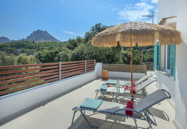 Villa in Cala Sant Vicenç - VILLA BEACH HOUSE MAGDALENA - 5 MIN WALK TO THE BEACH Villa in Cala Sant Vicenç - VILLA BEACH HOUSE MAGDALENA - 5 MIN WALK TO THE BEACH