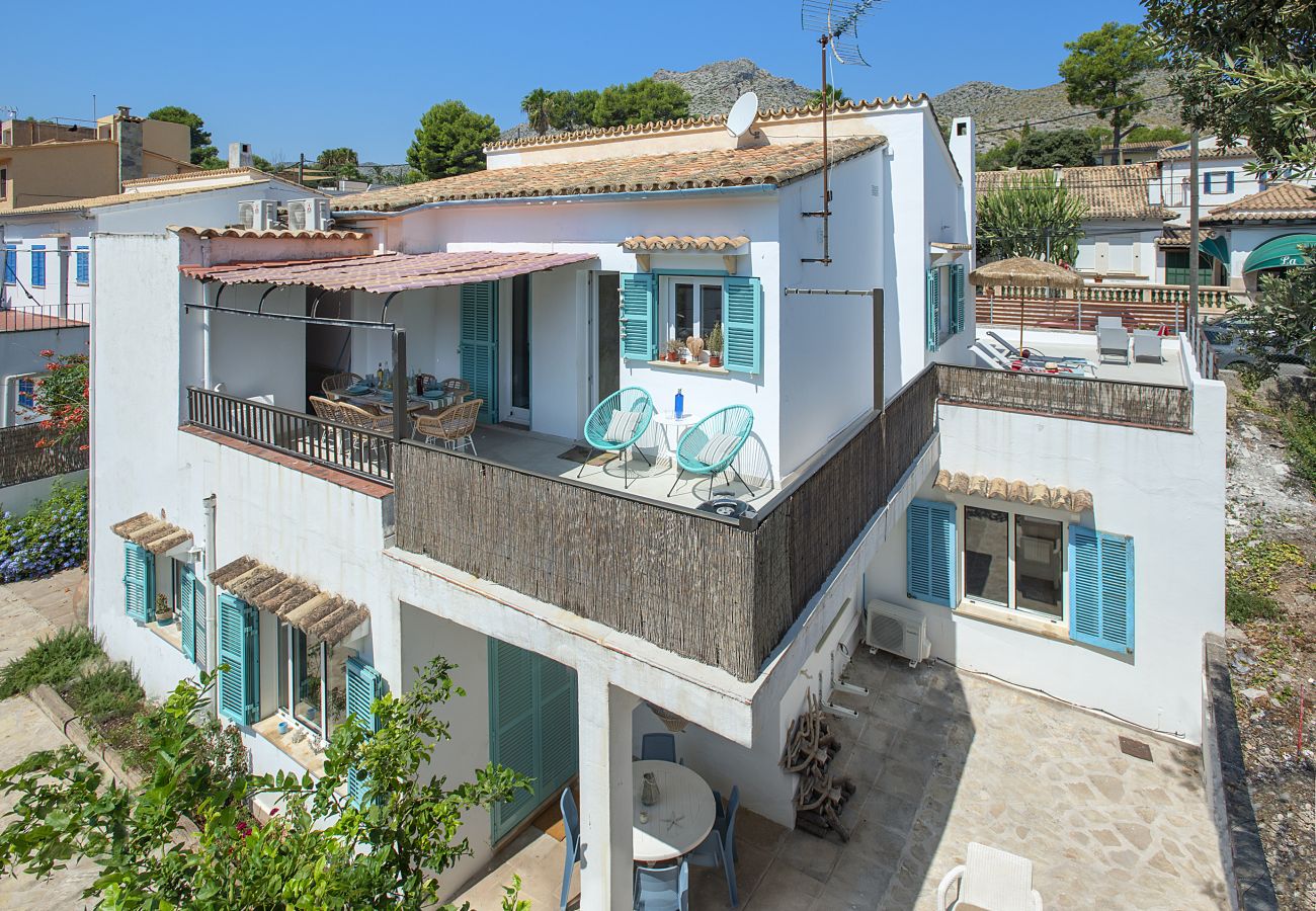 Villa in Cala Sant Vicenç - VILLA BEACH HOUSE MAGDALENA - 5 MIN WALK TO THE BEACH